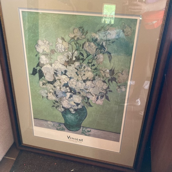 Framed Van Gogh print